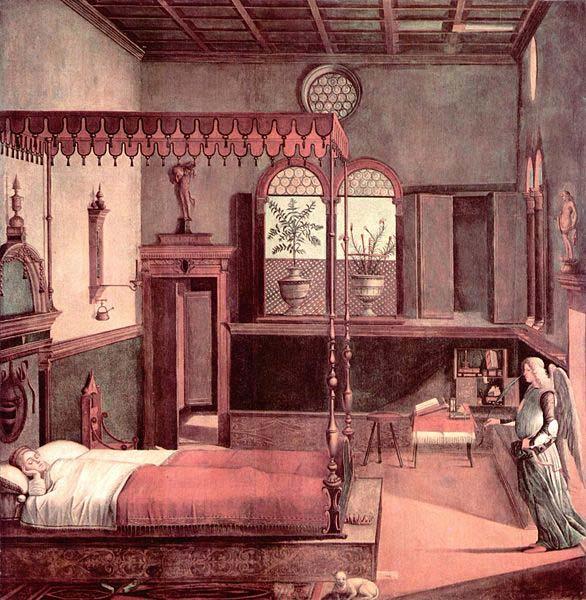 Vittore Carpaccio The Dream of St. Ursula oil painting picture